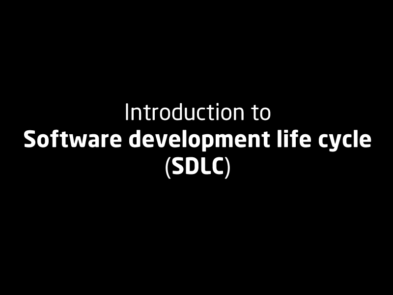 SubjectCoach | Introduction to software development life cycle (SDLC)