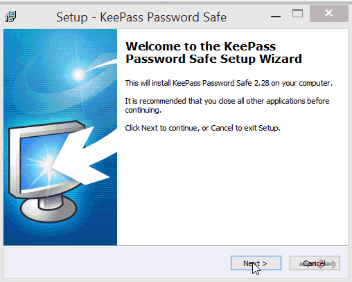 Installing KeyPass