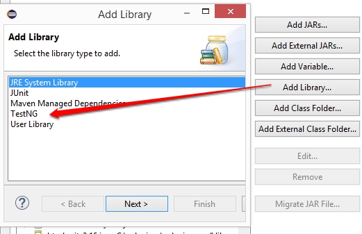 Add TestNG to Selenium Project