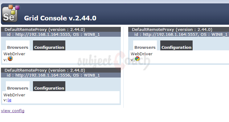 Chrome Node Selenium Grid