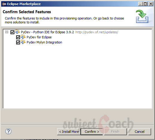 installing python IDE for eclipse