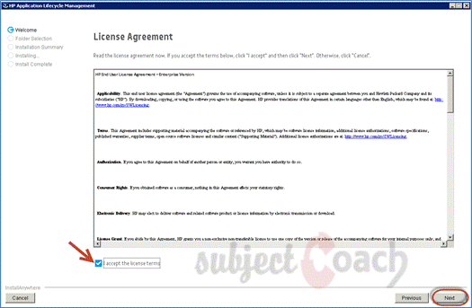 ALM License agreement