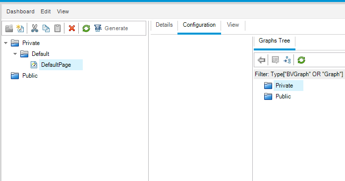 Configuration graph tree HP ALM