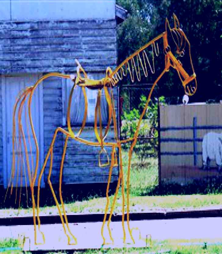 SubjectCoach | Augathella Wrought Iron Sculptures