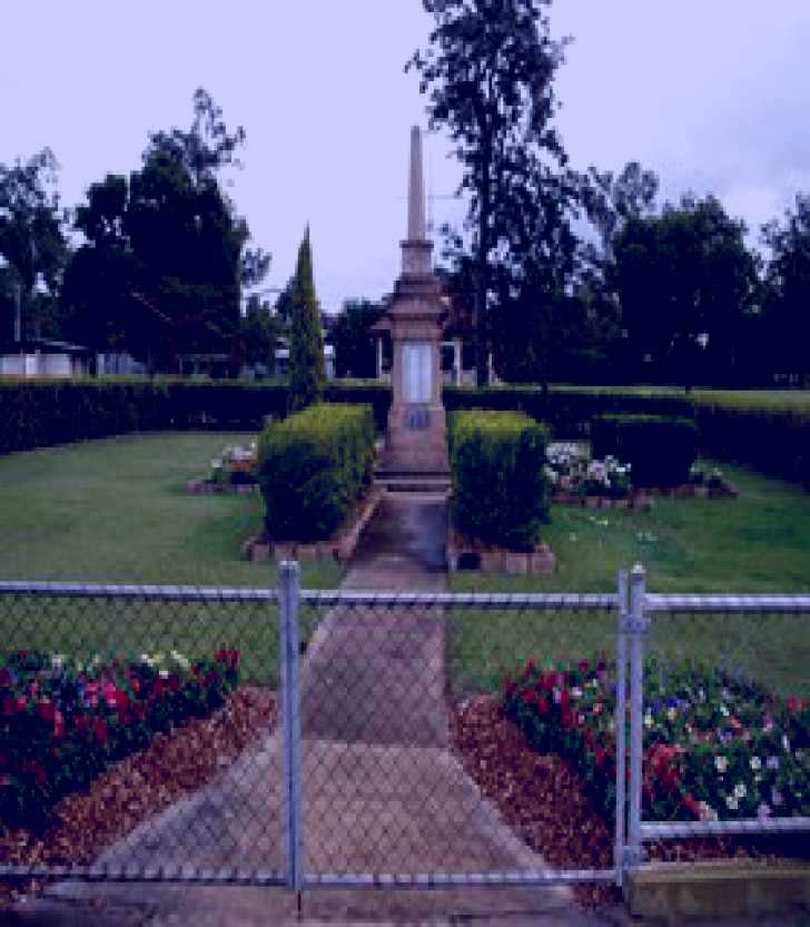 SubjectCoach | McConnell Park and Toogoolawah War Memorial