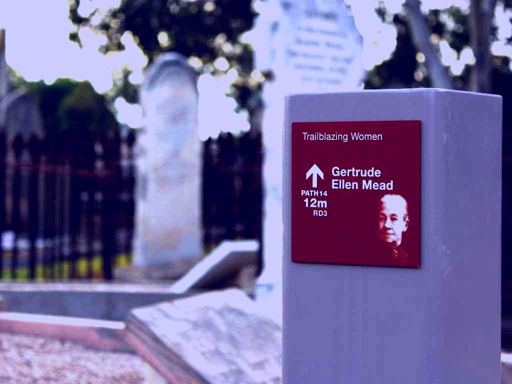 SubjectCoach | Trailblazing Women Interpretive Trail at West Terrace Cemetery