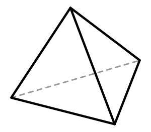 Definition of Tetrahedron