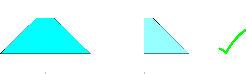 Lines of Symmetry of Plane Shapes