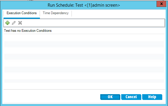 Run schedule test