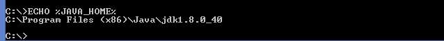 Verify JAVA_HOME