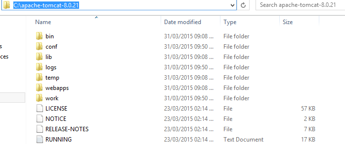 tomcat server binary distribution