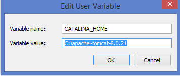 CATALINA_HOME setup