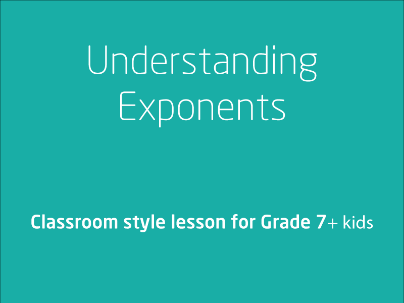 SubjectCoach | Understanding and Evaluating Exponents