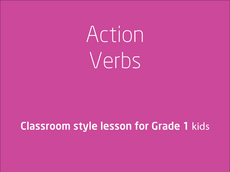 SubjectCoach | Action Verbs