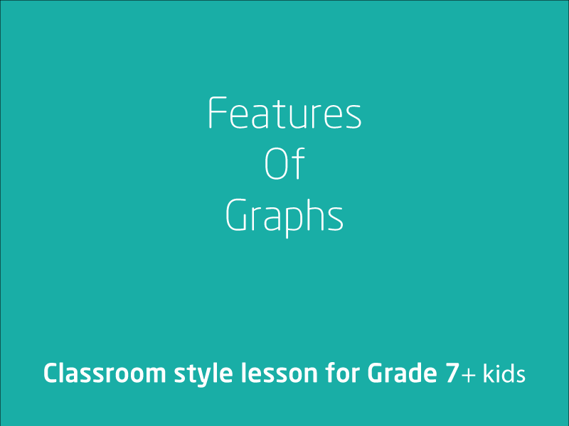 SubjectCoach | Features of graphs