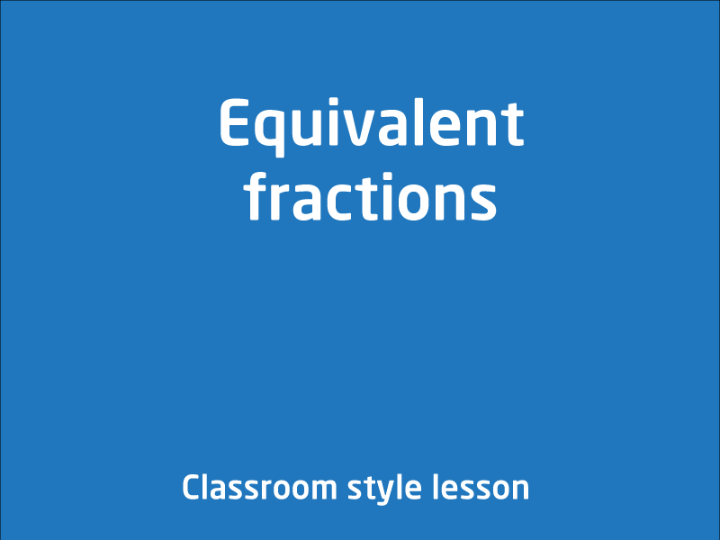 SubjectCoach |  Equivalent fractions