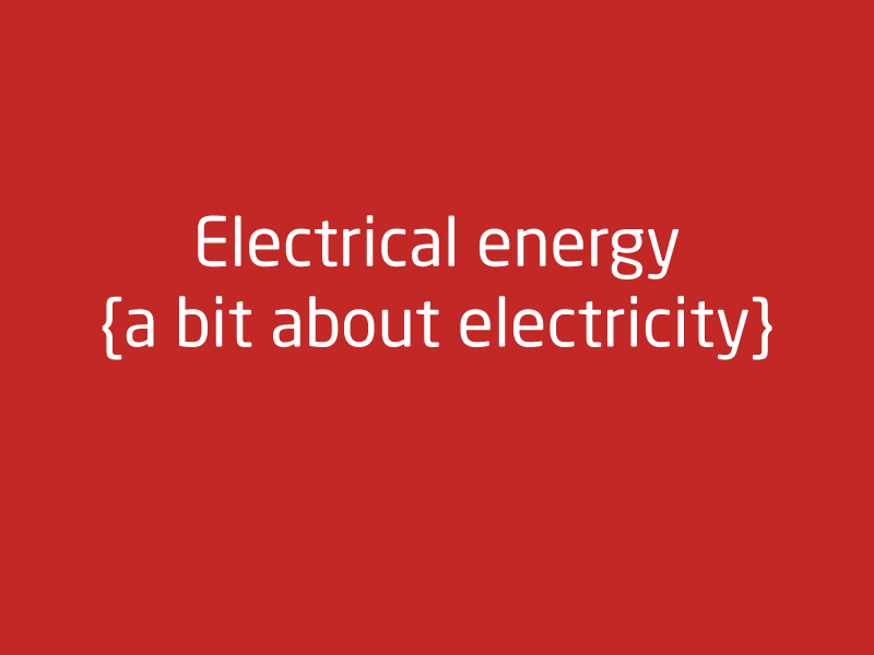 SubjectCoach | Electrical energy