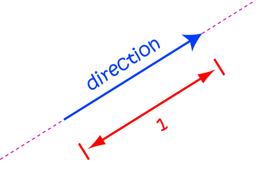 Definition of Unit Vector