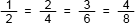 Equivalent Fractions