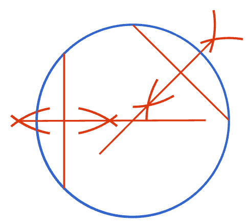 Constructing the Centre of a Circle