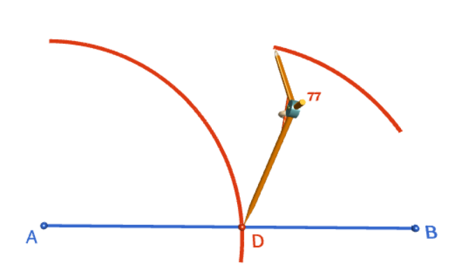 Constructing a 30 Degree Angle