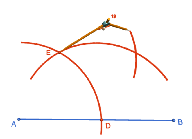 Constructing a 30 Degree Angle