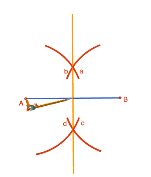 Constructing a 45 Degree Angle