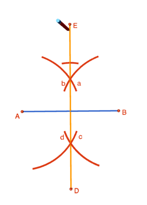 Constructing a 45 Degree Angle