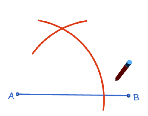 Constructing a 60 Degree Angle and an Equilateral Triangle