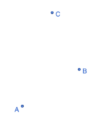 Constructing a Circle Through Three Given Points