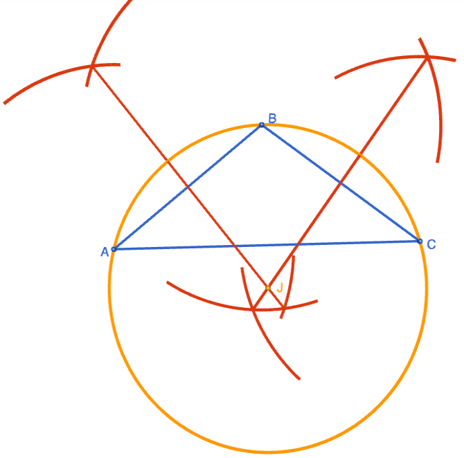 Constructing the Circumcircle of a Triangle