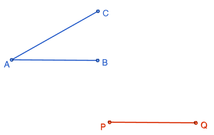 Using a Straight Edge and Compass to Copy an Angle