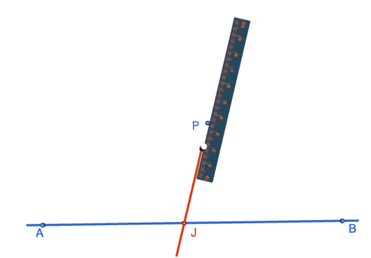 Constructing a Line Through a Point that is Parallel to a Given Line