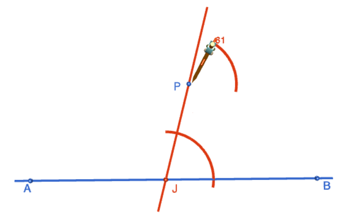 Constructing a Line Through a Point that is Parallel to a Given Line