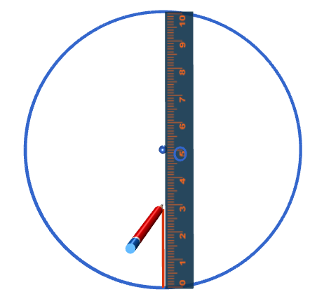 Constructing a Pentagon (Inscribed in a Circle)