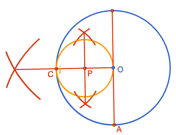 Constructing a Pentagon (Inscribed in a Circle)