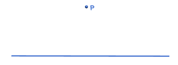 Constructing the Perpendicular to a Line Segment at a Point NOT on the Line Segment