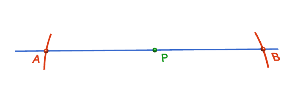 Constructing the Perpendicular to a Line Segment at a Point on the Line Segment