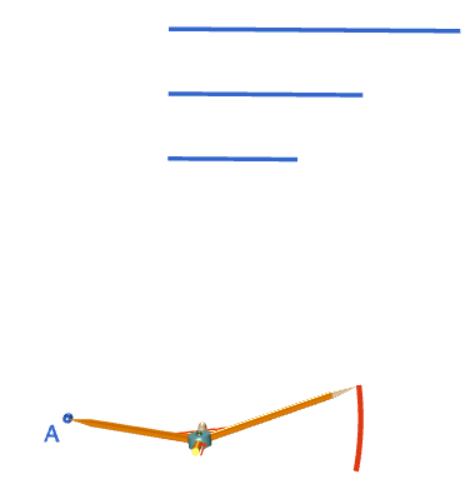 Constructing a Triangle with Sides of Three Given Lengths