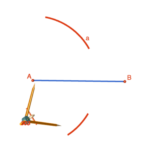 Constructing the Perpendicular Bisector of a Straight Line