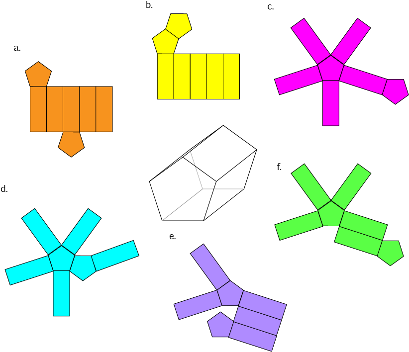 Puzzle: Unfolding Prisms 3