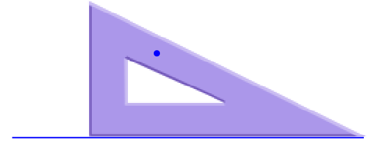 Using a Set Square and Ruler