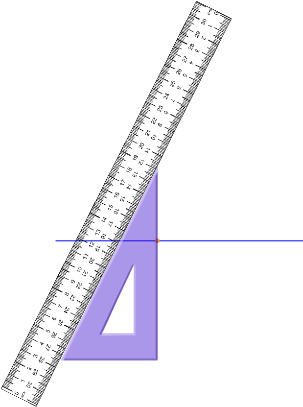 Using a Set Square and Ruler (1a)