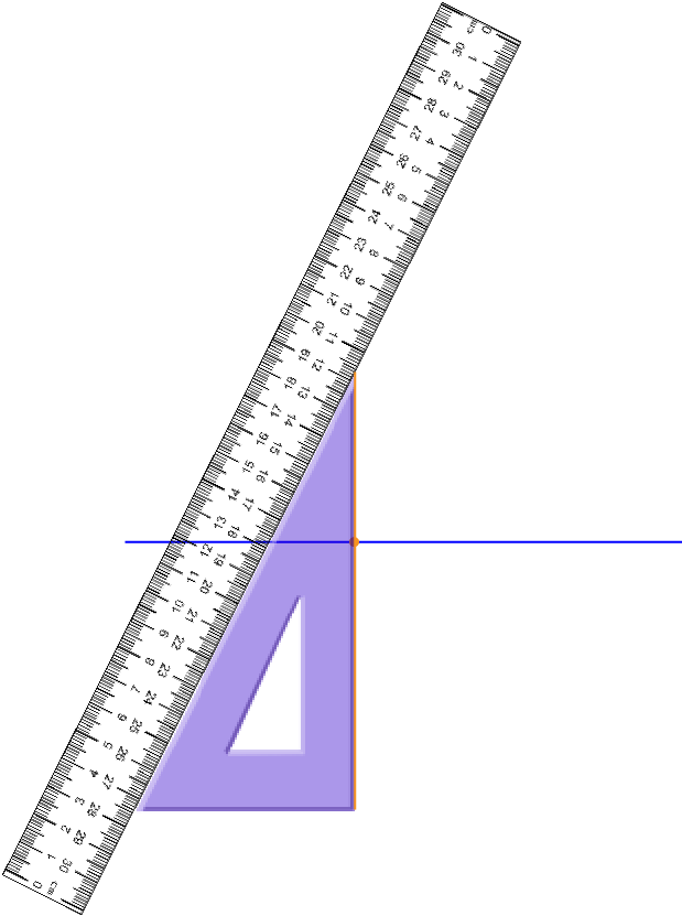 Using a Set Square and Ruler (1a)